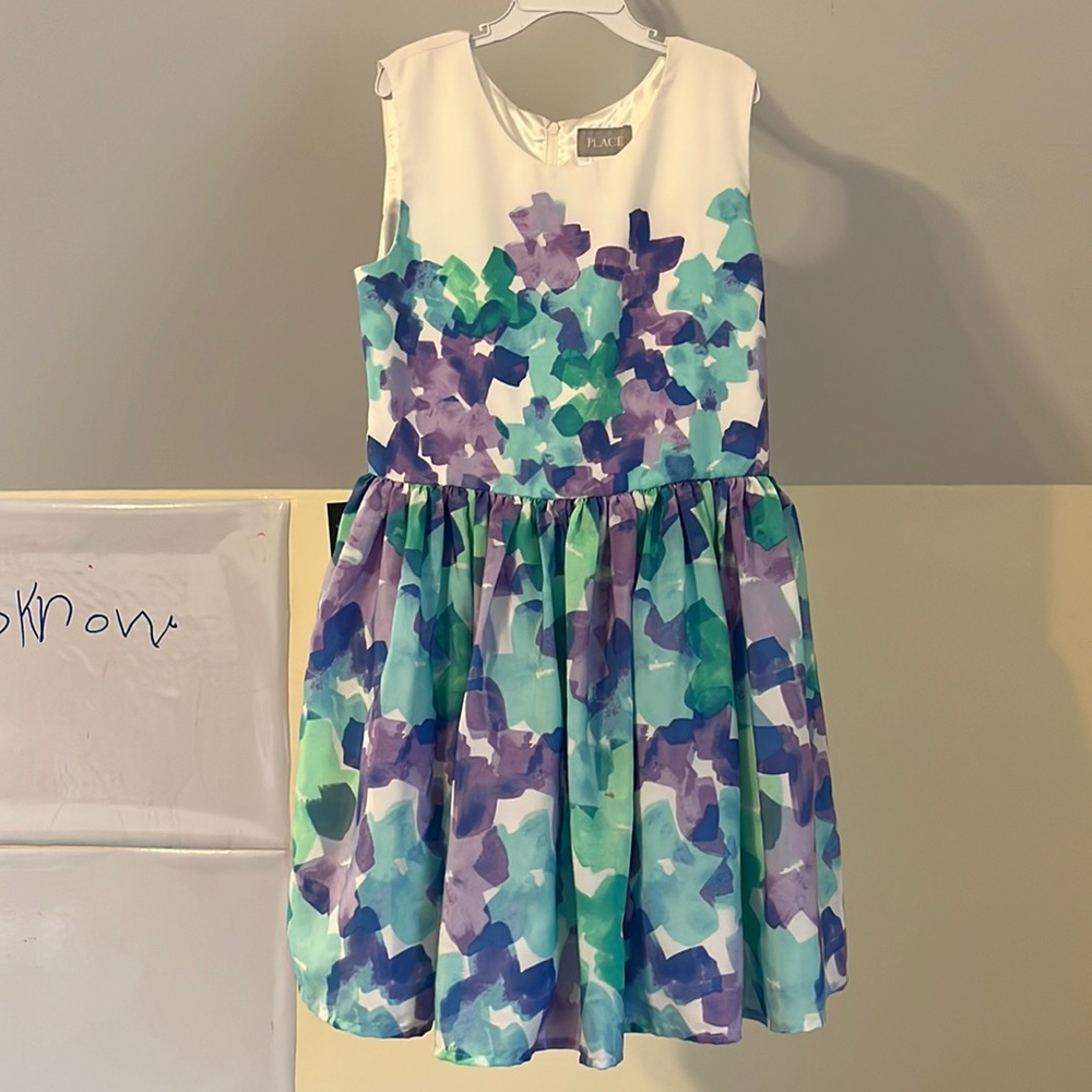 Watercolor dress